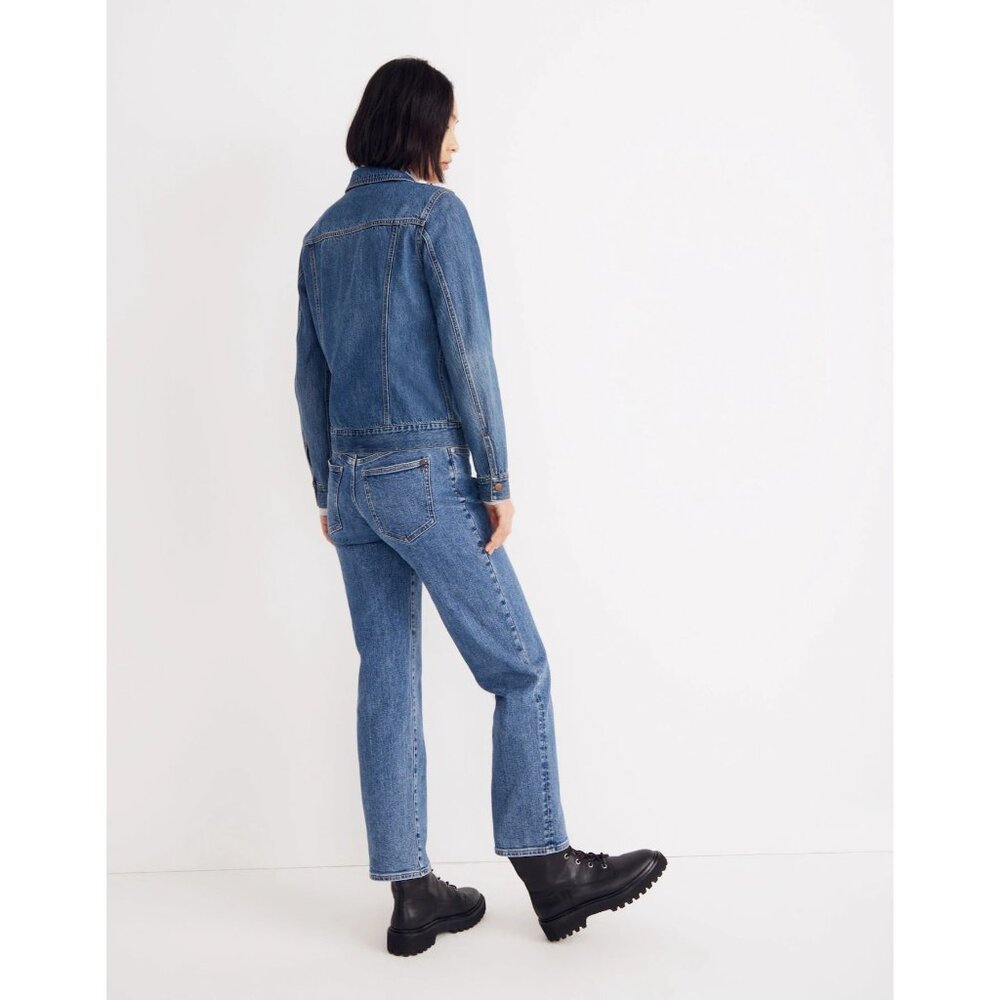 Madewell Denim Crop Shirt Jacket - Picture 2 of 9